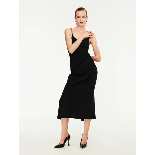 Schiaparelli Twisted Bijoux Dress Dresses in Schiaparelli Authentic Luxury Fashion at Luxury Shoes 
