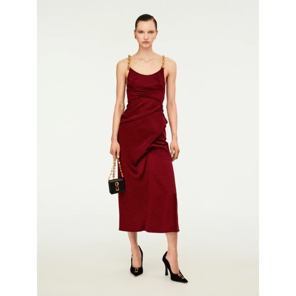 Schiaparelli Twisted Bijoux Dress Dresses in Schiaparelli Authentic Luxury Fashion at Luxury Shoes 