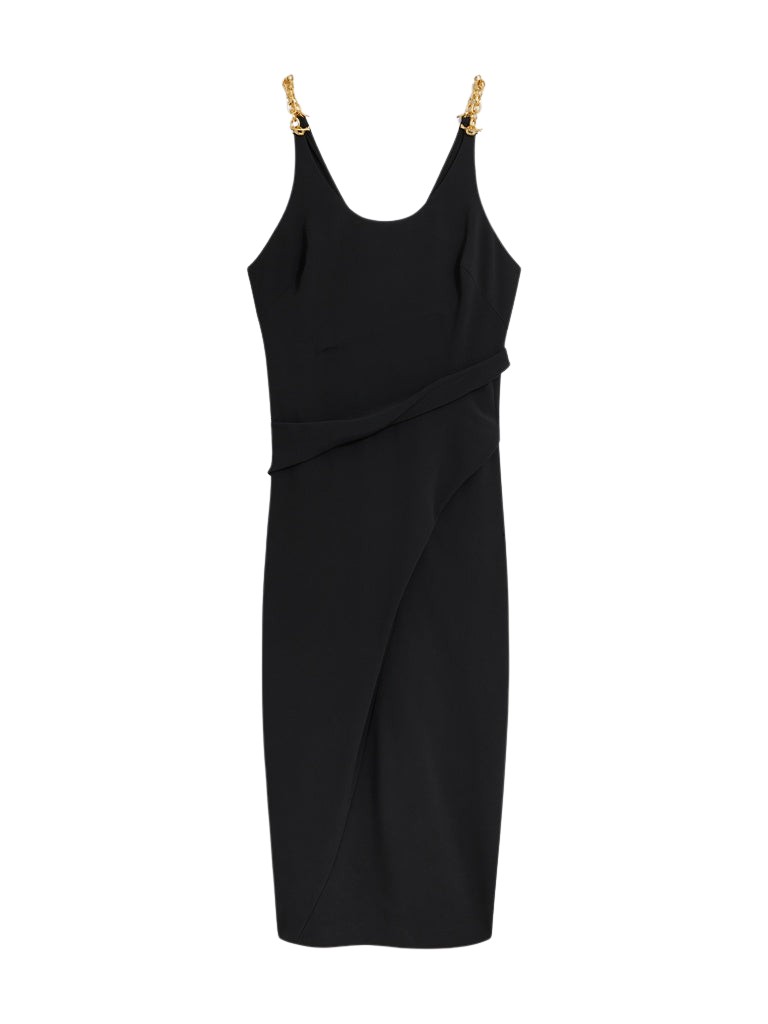 Schiaparelli Twisted Bijoux Dress Dresses in Schiaparelli Authentic Luxury Fashion at Luxury Shoes 