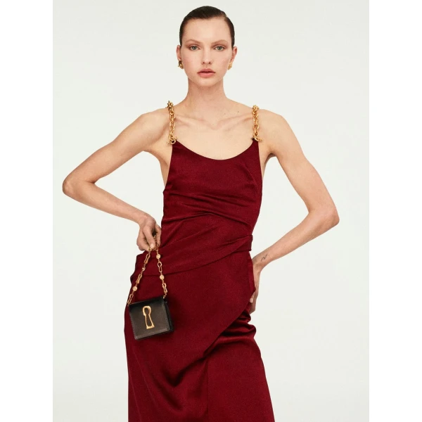 Schiaparelli Twisted Bijoux Dress Dresses in Schiaparelli Authentic Luxury Fashion at Luxury Shoes 