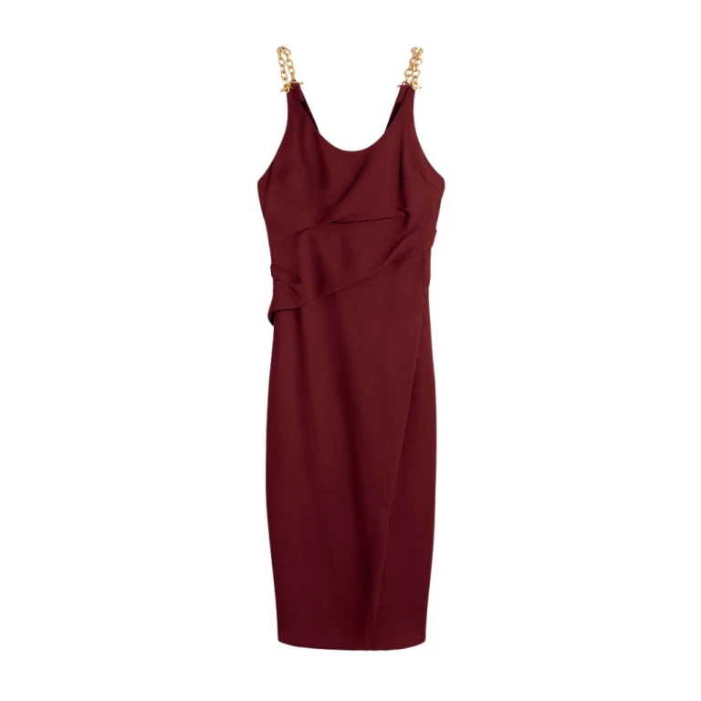 Schiaparelli Twisted Bijoux Dress Dresses in Schiaparelli Authentic Luxury Fashion at Luxury Shoes 