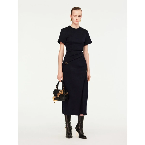 Schiaparelli Twisted Long Dress Dresses in Schiaparelli Authentic Luxury Fashion at Luxury Shoes 
