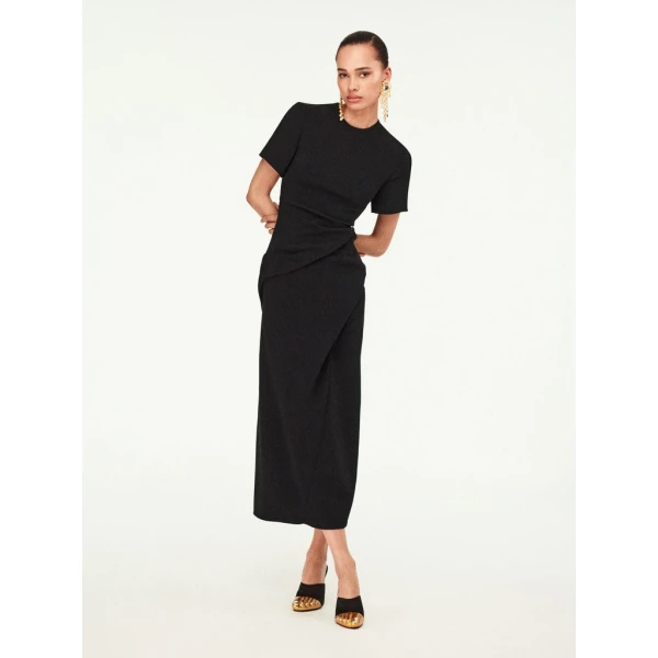 Schiaparelli Twisted Long Dress Dresses in Schiaparelli Authentic Luxury Fashion at Luxury Shoes 