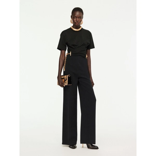 Schiaparelli Twisted T-Shirt Tops in Schiaparelli Authentic Luxury Fashion at Luxury Shoes 