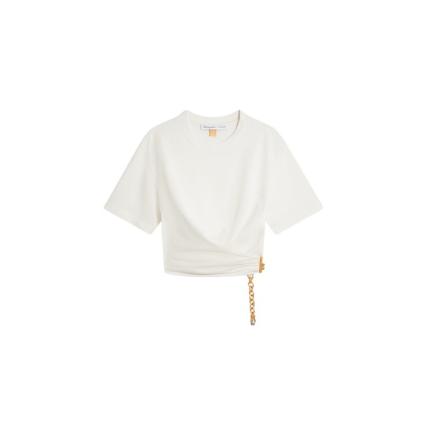 Schiaparelli Twisted T-Shirt Tops in Schiaparelli Authentic Luxury Fashion at Luxury Shoes 