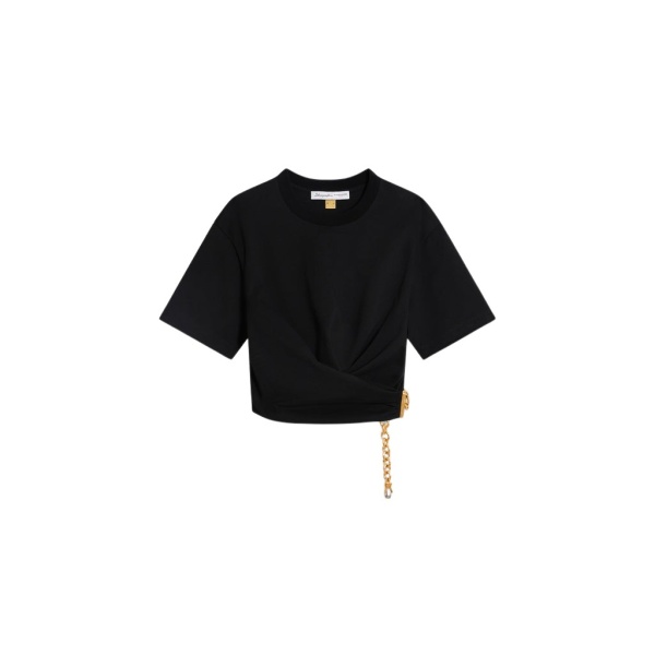 Schiaparelli Twisted T-Shirt Tops in Schiaparelli Authentic Luxury Fashion at Luxury Shoes 