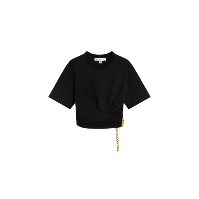 Schiaparelli Twisted T-Shirt Tops in Schiaparelli Authentic Luxury Fashion at Luxury Shoes 