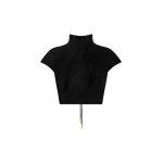 Schiaparelli Velvet-Effect Knitted Jumper Knitwear in Schiaparelli Authentic Luxury Fashion at Luxury Shoes 