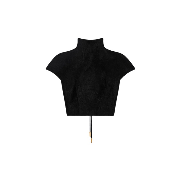 Schiaparelli Velvet-Effect Knitted Jumper Knitwear in Schiaparelli Authentic Luxury Fashion at Luxury Shoes 