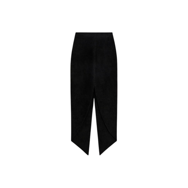 Schiaparelli Velvet-Effect Round Hem Pencil Skirt Skirts in Schiaparelli Authentic Luxury Fashion at Luxury Shoes 