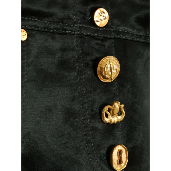 Schiaparelli Viscose And Linen Cowboy Pants Pants in Schiaparelli Authentic Luxury Fashion at Luxury Shoes 