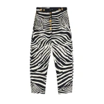 Schiaparelli Zebra Cowboy Pants Pants in Schiaparelli Authentic Luxury Fashion at Luxury Shoes 