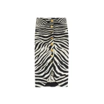 Schiaparelli Zebra Midi Skirt Skirts in Schiaparelli Authentic Luxury Fashion at Luxury Shoes 