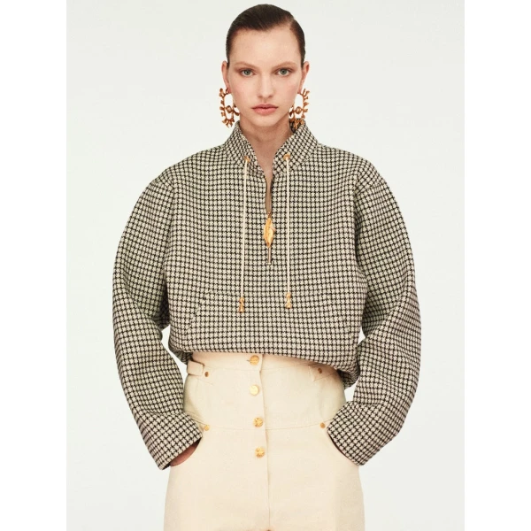 Schiaparelli Zip-Up Sweatshirt Hoodies in Schiaparelli Authentic Luxury Fashion at Luxury Shoes 
