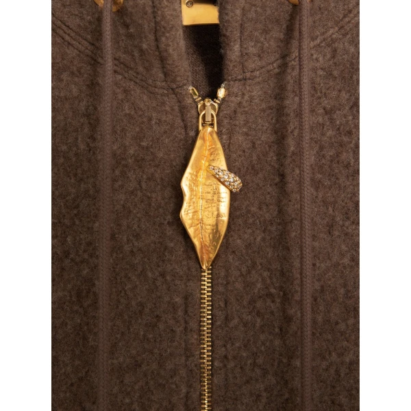 Schiaparelli Zip-Up Sweatshirt Knitwear in Schiaparelli Authentic Luxury Fashion at Luxury Shoes 
