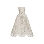 Oscar de la Renta Sequin & Crystal Scallop Embroidered Gown - Oscar de la Renta Dresses - American Couture - Shop at Luxury Shoes 
