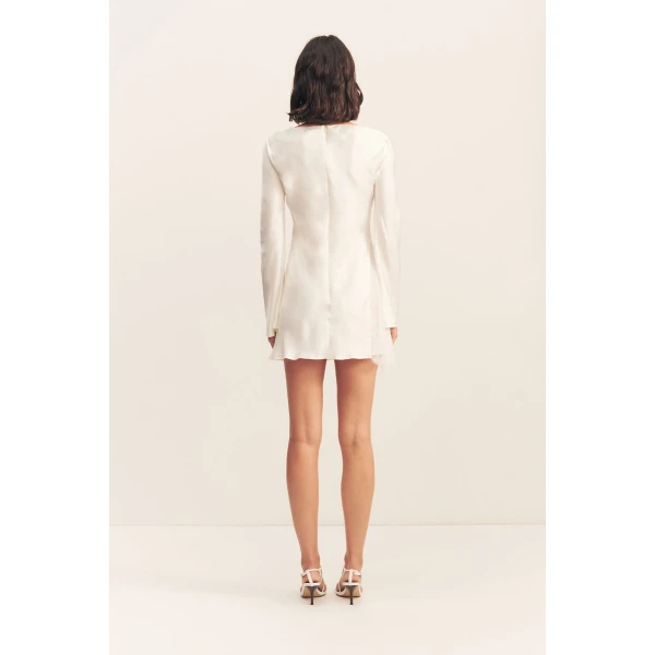 Shona Joy Allegra Lace Panelled Mini Dress - Shona Joy Dresses - Australian Designer Fashion at Luxury Shoes 