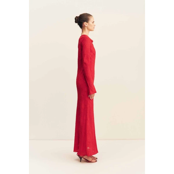 Shona Joy Bowery Long Sleeve Maxi Dress - Shona Joy Dresses - Australian Designer Fashion at Luxury Shoes 