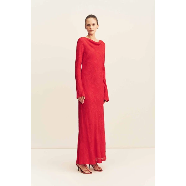 Shona Joy Bowery Long Sleeve Maxi Dress - Shona Joy Dresses - Australian Designer Fashion at Luxury Shoes 