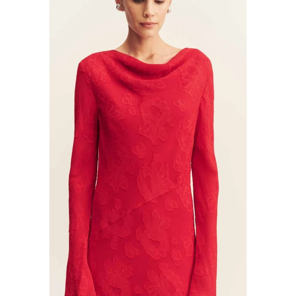 Shona Joy Bowery Long Sleeve Maxi Dress - Shona Joy Dresses - Australian Designer Fashion at Luxury Shoes 