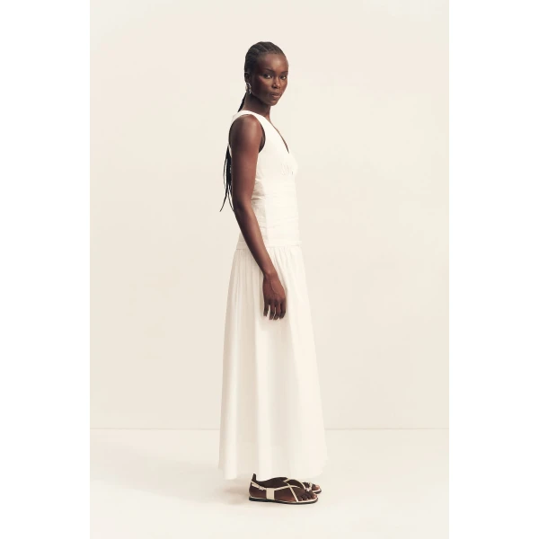 Shona Joy Campbell Gathered Maxi Dress - Shona Joy Dresses - Australian Designer Fashion at Luxury Shoes 