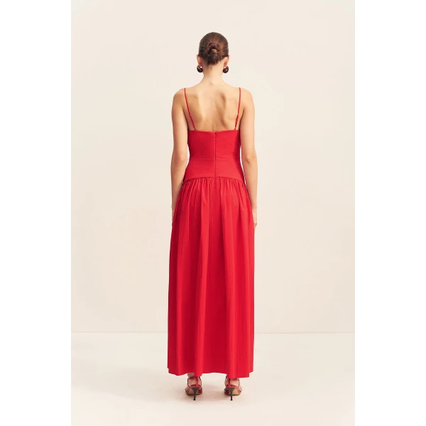 Shona Joy Campbell Square Neck Maxi Dress - Shona Joy Dresses - Australian Designer Fashion at Luxury Shoes 