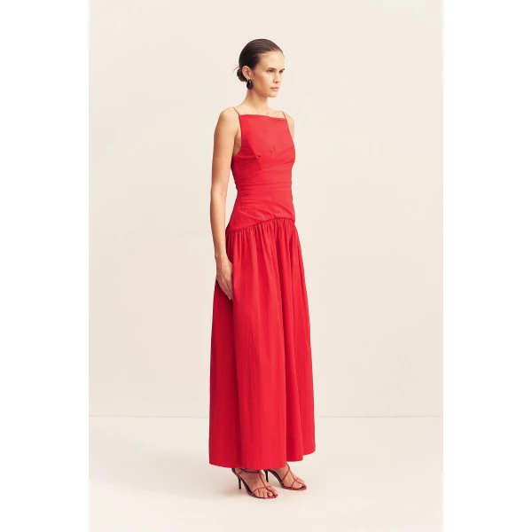 Shona Joy Campbell Square Neck Maxi Dress - Shona Joy Dresses - Australian Designer Fashion at Luxury Shoes 