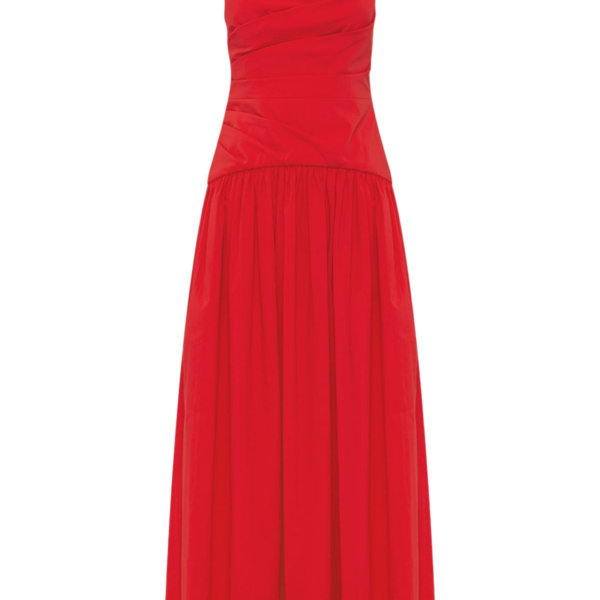 Shona Joy Campbell Square Neck Maxi Dress