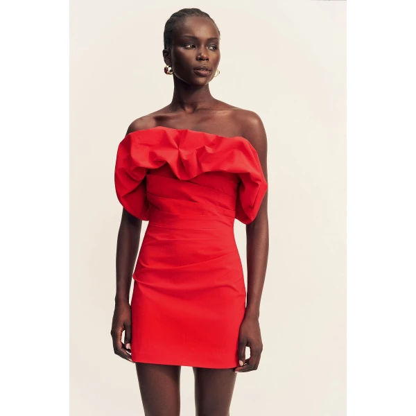 Shona Joy Campbell Strapless Bubble Mini Dress - Shona Joy Dresses - Australian Designer Fashion at Luxury Shoes 