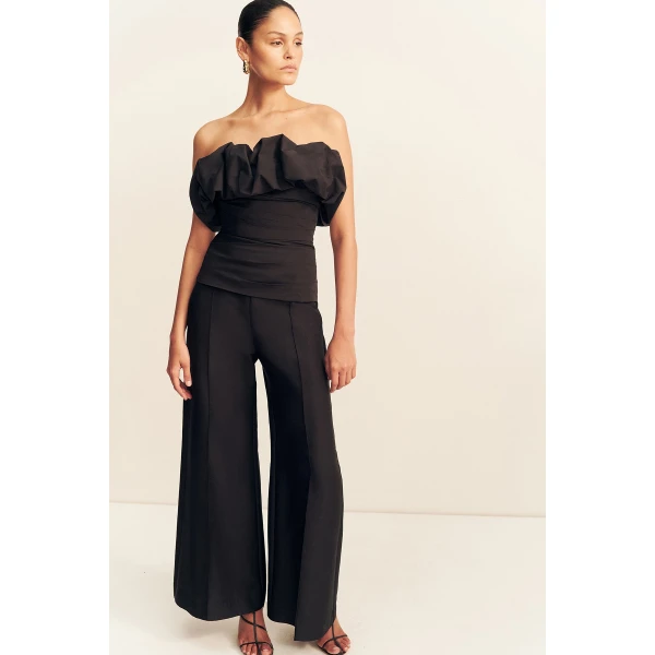 Shona Joy Campbell Strapless Bubble Top - Shona Joy Tops - Australian Designer Fashion at Luxury Shoes 