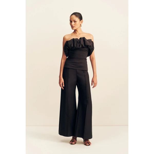 Shona Joy Campbell Strapless Bubble Top - Shona Joy Tops - Australian Designer Fashion at Luxury Shoes 