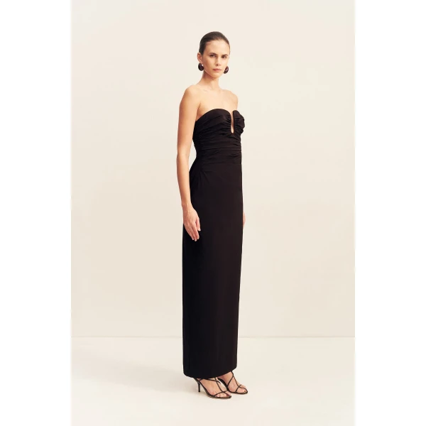 Shona Joy Campbell Strapless U Wire Maxi Dress - Shona Joy Dresses - Australian Designer Fashion at Luxury Shoes 