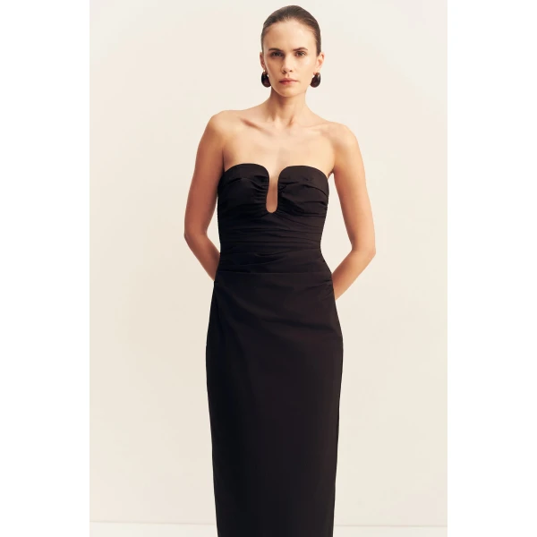 Shona Joy Campbell Strapless U Wire Maxi Dress - Shona Joy Dresses - Australian Designer Fashion at Luxury Shoes 