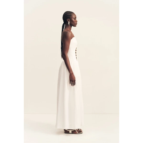 Shona Joy Effie Strapless Cut Out Maxi Dress - Shona Joy Dresses - Australian Designer Fashion at Luxury Shoes 