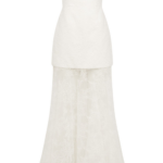 Shona Joy Elysian Hand Crafted Strapless Lace Gown - Shona Joy Dresses - Australian Designer Fashion at Luxury Shoes 