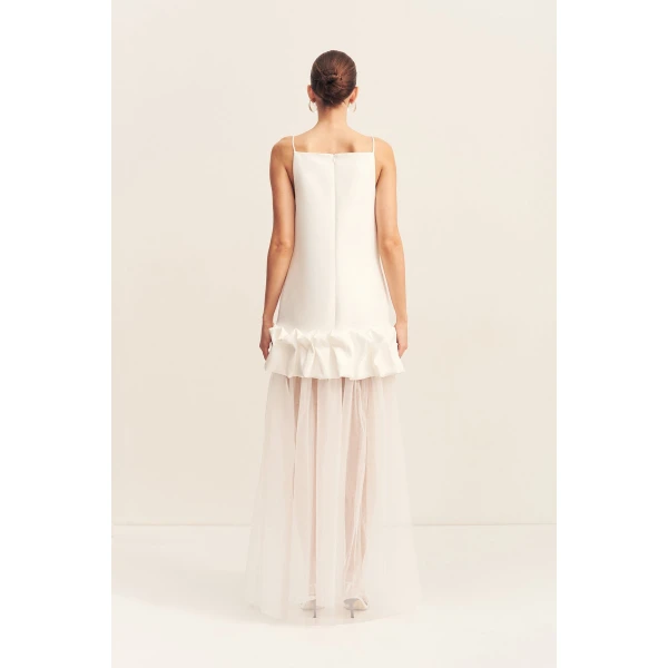 Shona Joy Halo Sheer Maxi Skirt - Shona Joy Skirts - Australian Designer Fashion at Luxury Shoes 