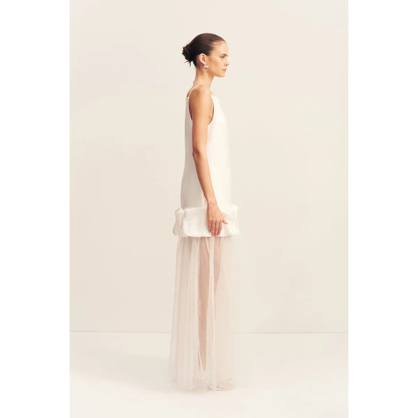 Shona Joy Halo Sheer Maxi Skirt - Shona Joy Skirts - Australian Designer Fashion at Luxury Shoes 