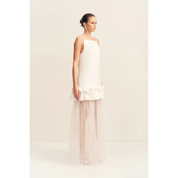 Shona Joy Halo Sheer Maxi Skirt - Shona Joy Skirts - Australian Designer Fashion at Luxury Shoes 