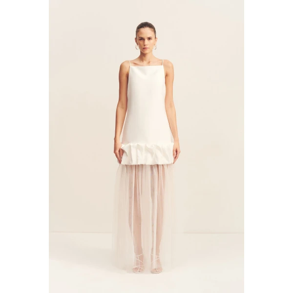Shona Joy Halo Sheer Maxi Skirt - Shona Joy Skirts - Australian Designer Fashion at Luxury Shoes 