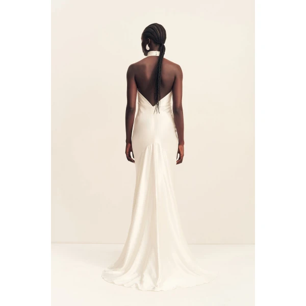 Shona Joy La Lune High Cowl Open Back Gown - Shona Joy Dresses - Australian Designer Fashion at Luxury Shoes 
