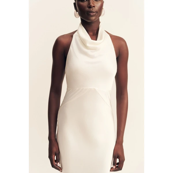 Shona Joy La Lune High Cowl Open Back Gown - Shona Joy Dresses - Australian Designer Fashion at Luxury Shoes 