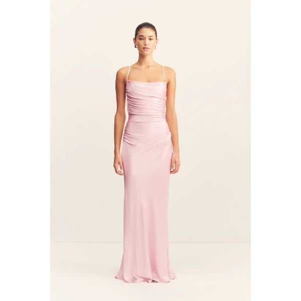 Shona Joy La Lune Lace Back Maxi Dress - Shona Joy Dresses - Australian Designer Fashion at Luxury Shoes 
