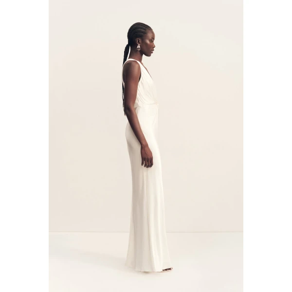 Shona Joy La Lune Low Twist Maxi Dress - Shona Joy Dresses - Australian Designer Fashion at Luxury Shoes 