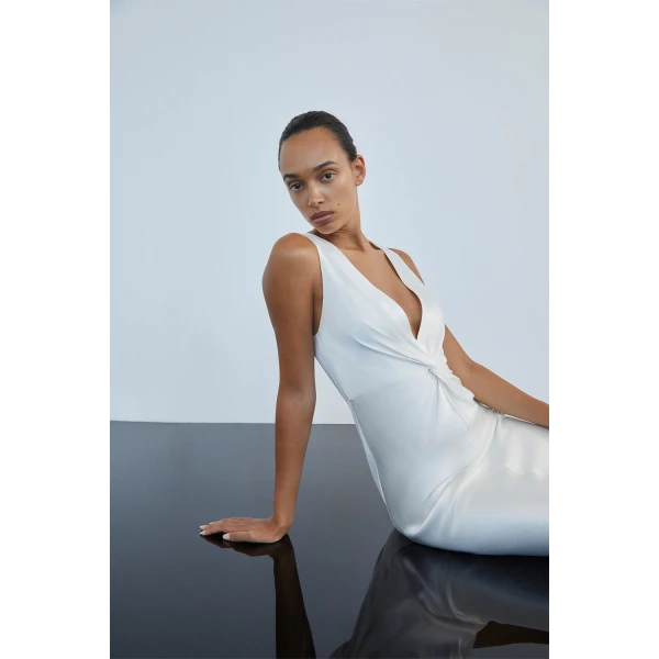 Shona Joy La Lune Low Twist Maxi Dress - Shona Joy Dresses - Australian Designer Fashion at Luxury Shoes 
