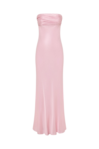 Shona Joy La Lune Strapless Ruched Bodice Maxi Dress - Shona Joy Dresses - Australian Designer Fashion at Luxury Shoes 
