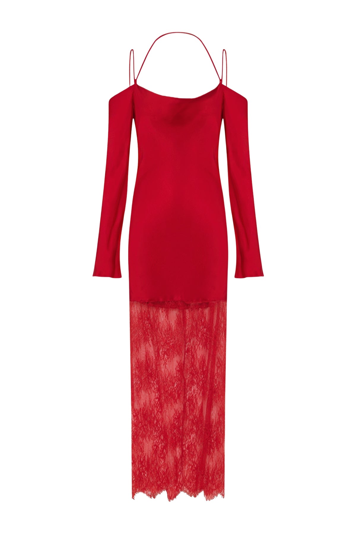 Shona-Joy-Labyrinth-Lace-Off-Shoulder-Maxi-Dress-coveti27149_nobg Shona Joy Labyrinth Lace Off Shoulder Maxi Dress - Shona Joy Dresses - Australian Designer Fashion at Luxury Shoes