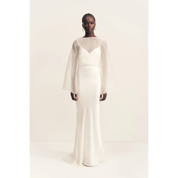 Shona Joy Lia Silk Wrap Top - Shona Joy Tops - Australian Designer Fashion at Luxury Shoes 