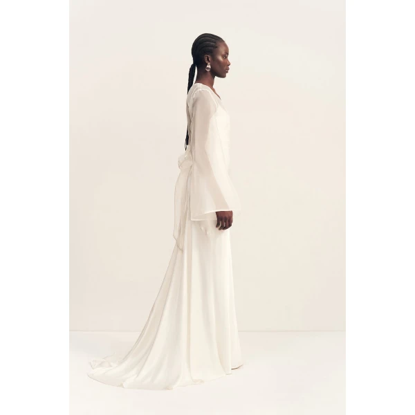 Shona Joy Lia Silk Wrap Top - Shona Joy Tops - Australian Designer Fashion at Luxury Shoes 