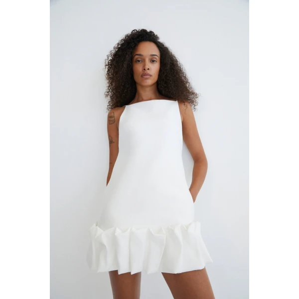 Shona Joy Otis Bubble Hem Mini Dress - Shona Joy Dresses - Australian Designer Fashion at Luxury Shoes 