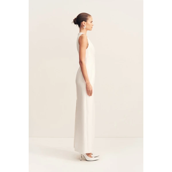 Shona Joy Otis Plunged Fitted Maxi Dress - Shona Joy Dresses - Australian Designer Fashion at Luxury Shoes 